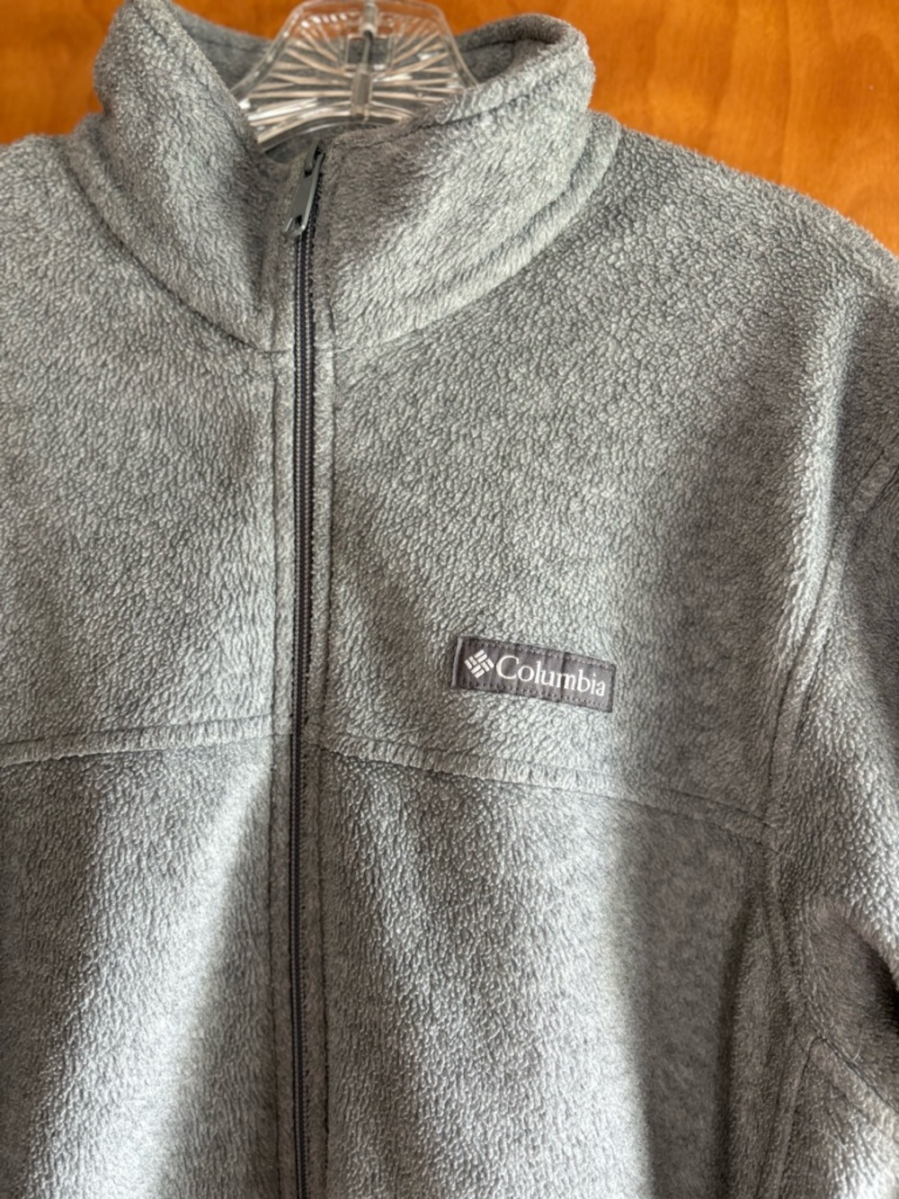 Columbia Women’s Gray Full-Zip Fleece Jacket